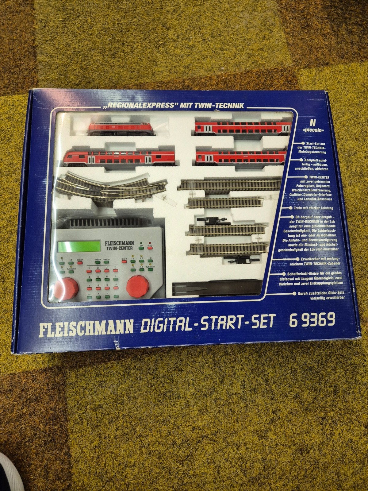 Fleischmann 6 9369 "REGIONALEXPRESS" set N-spoor, Ophalen of Verzenden, Nieuw, Treinset, Fleischmann
