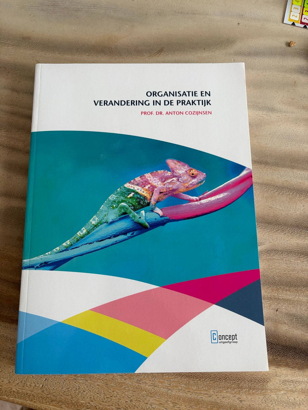 Organisatie en Verandering in de Praktijk studieboek, Boeken, Studieboeken en Cursussen, Ophalen of Verzenden, Gamma, Zo goed als nieuw