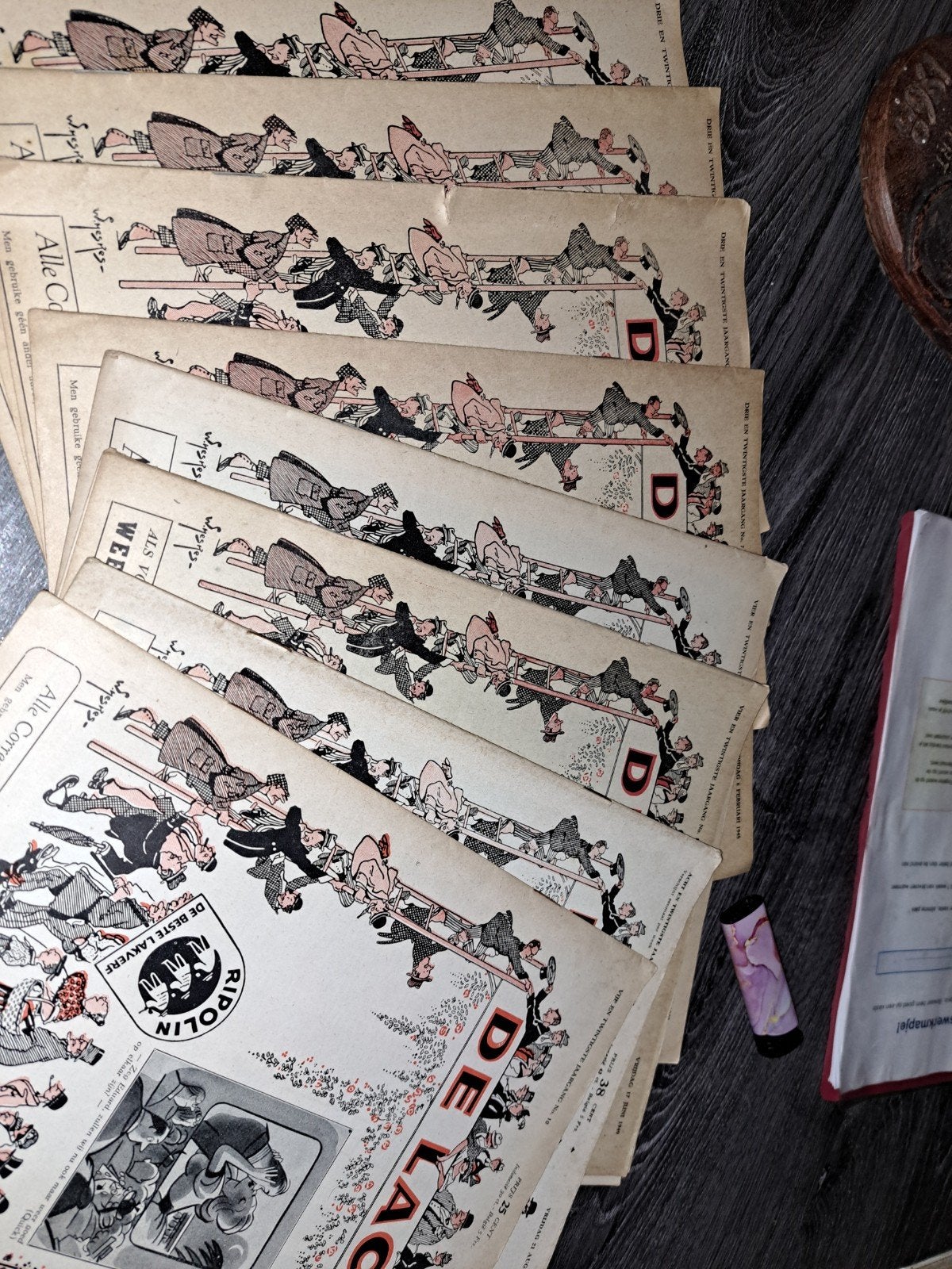 De Lach tijdschriften - Vintage collectie, Ophalen of Verzenden, Gelezen, Overige typen