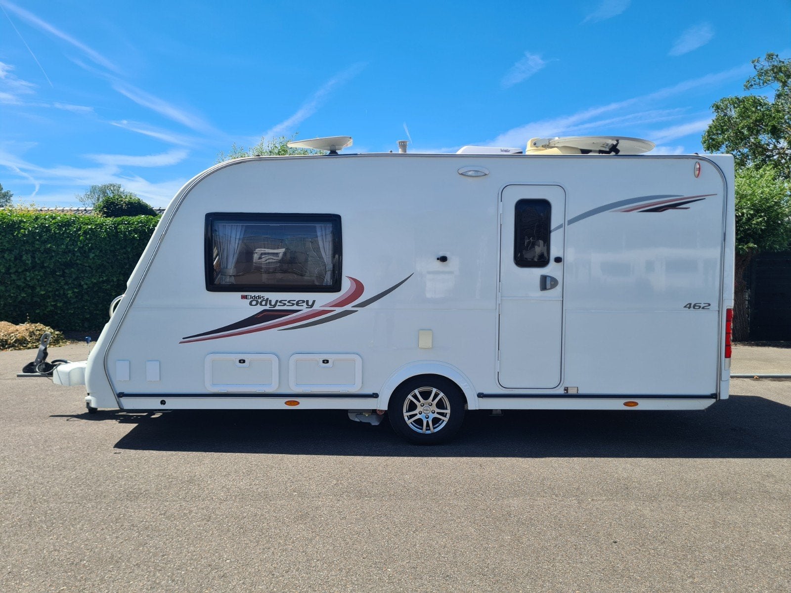 Elddis Odyssey 462 ( incl. stallingsmogelijkheid ), Elddis, Rondzit, Bedrijf, Tot en met 3