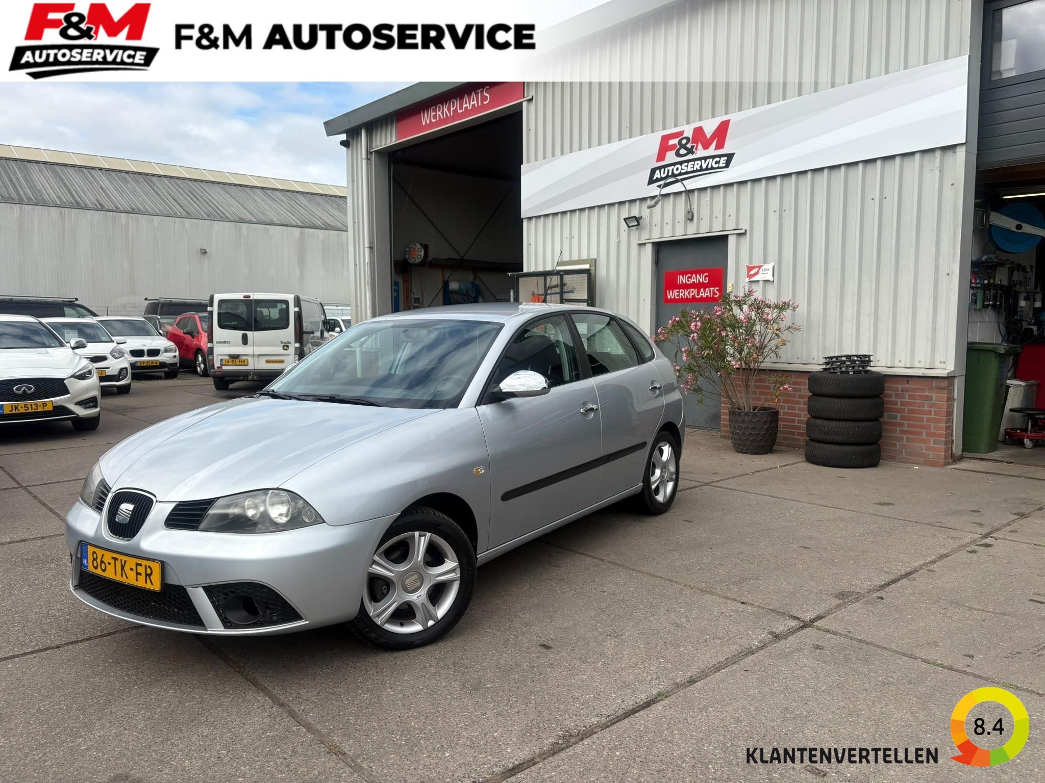 SEAT Ibiza 1.4-16V Trendstyle Airco, radio, cruise, Auto's, Voorwielaandrijving, Gebruikt, Ibiza, Bedrijf