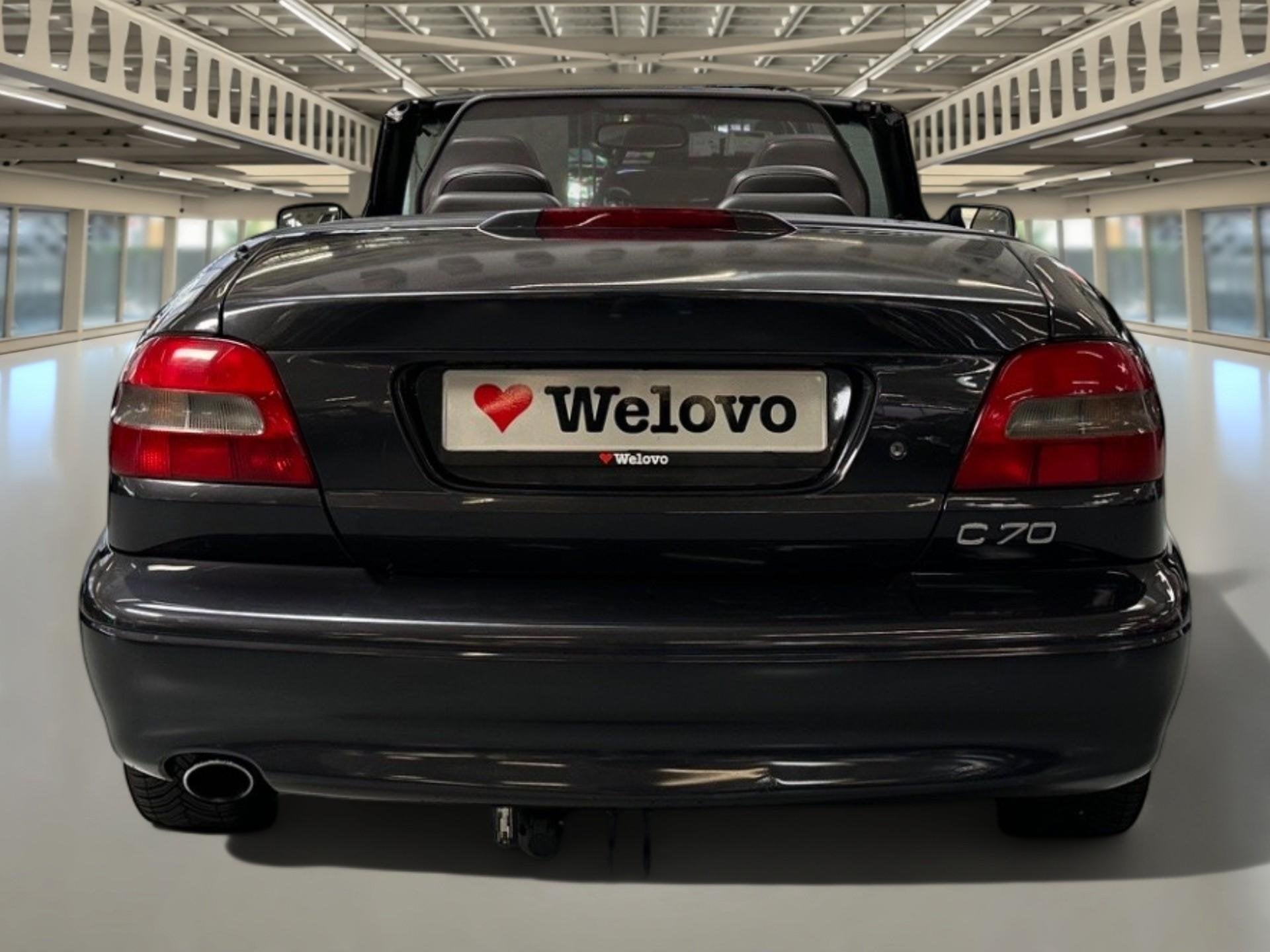 Volvo C70 Convertible 2.0 T Incl. BTW, leder automaat..., C70, Gebruikt, 4 stoelen, Leder