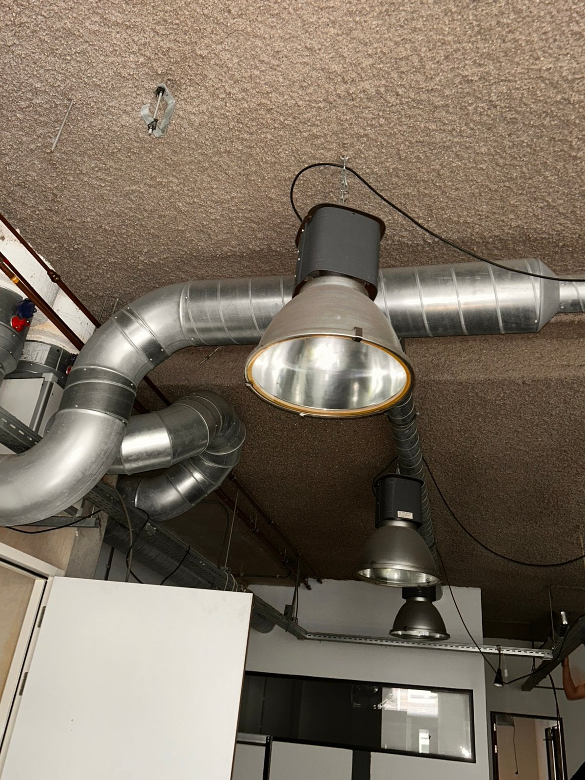 Hanglamp industrieel GRATIS!!!, Ophalen of Verzenden, Zo goed als nieuw