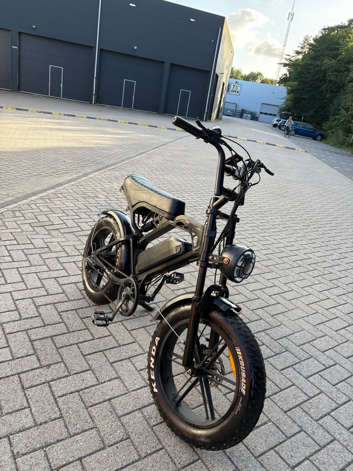 Fatbike met linker rem defect, Ophalen, 24 inch of meer, Gebruikt, Staal