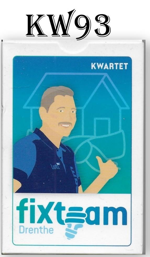 Fix team Drenthe kwartet spel, Ophalen of Verzenden, Zo goed als nieuw, Kwartet(ten)