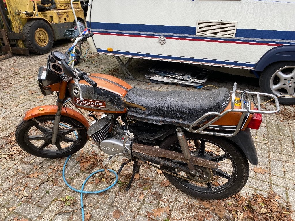 zundapp gts, Ophalen, Gebruikt, Maximaal 45 km/u, 5 versnellingen