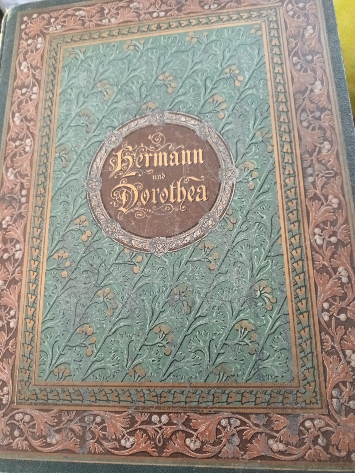 Goethe's Hermann und Dorothea - Antiek Boek 1888, Ophalen of Verzenden, Gelezen, Goethe, Europa overig