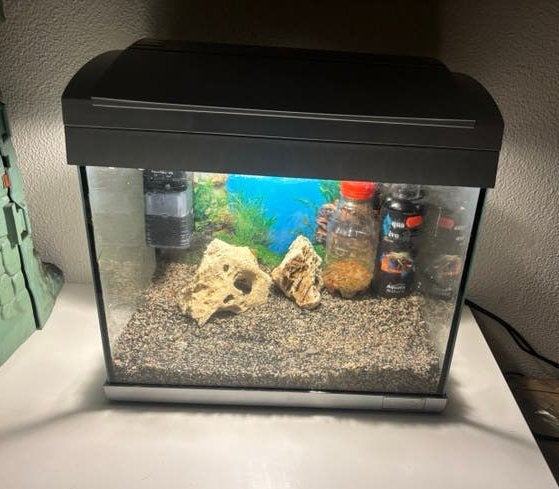 Superfish aquarium aqua 20 met toebehoren!, Ophalen, Gebruikt, Leeg aquarium, Superfish