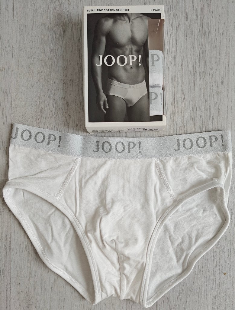 Joop! 3 Pack Briefs Slip Nieuw!, Ophalen of Verzenden, Wit, JOOP, Slip