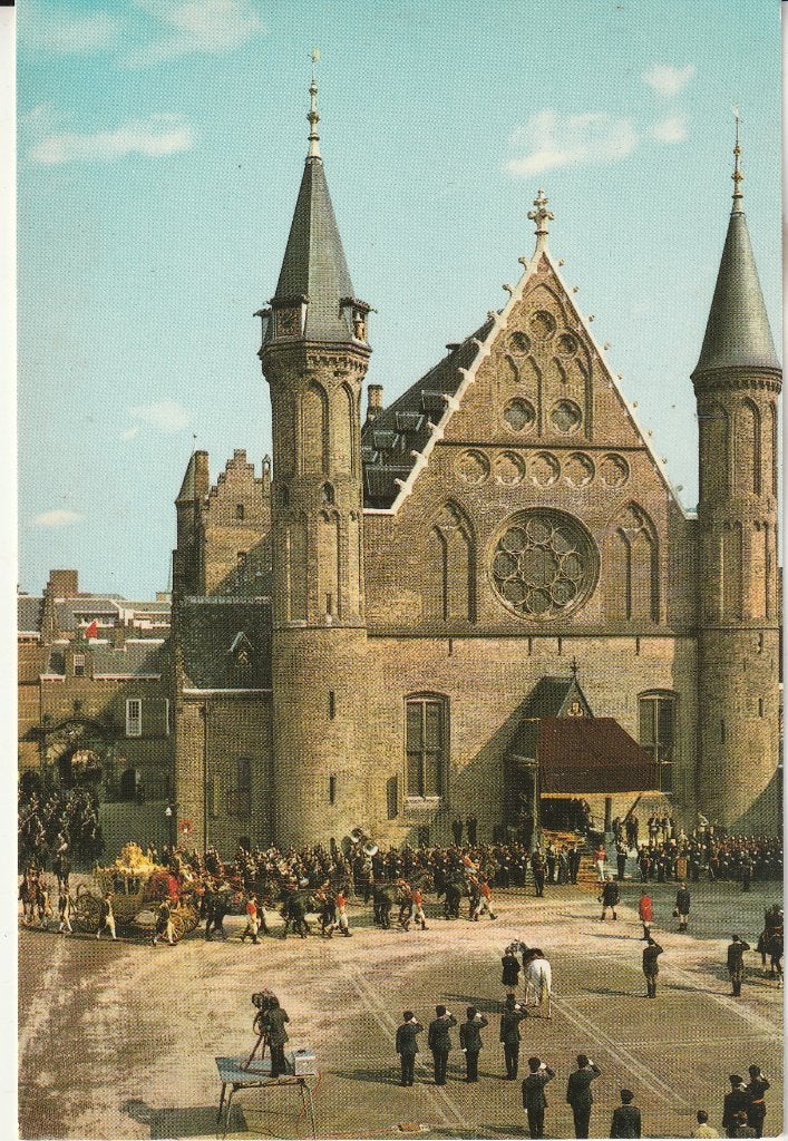 Den Haag Ridderzaal-Binnenhof, Ophalen of Verzenden, 1960 tot 1980, Ongelopen, Zuid-Holland