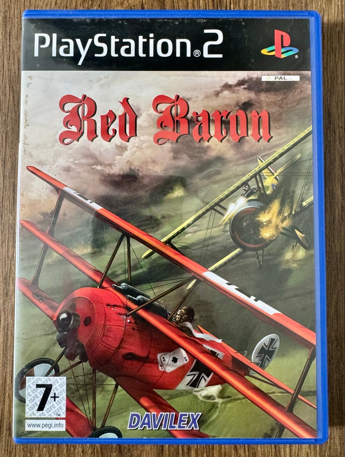 PS2 Red Baron - Spannende Vliegsimulator, Gebruikt, 1 speler, Racen en Vliegen, Ophalen of Verzenden