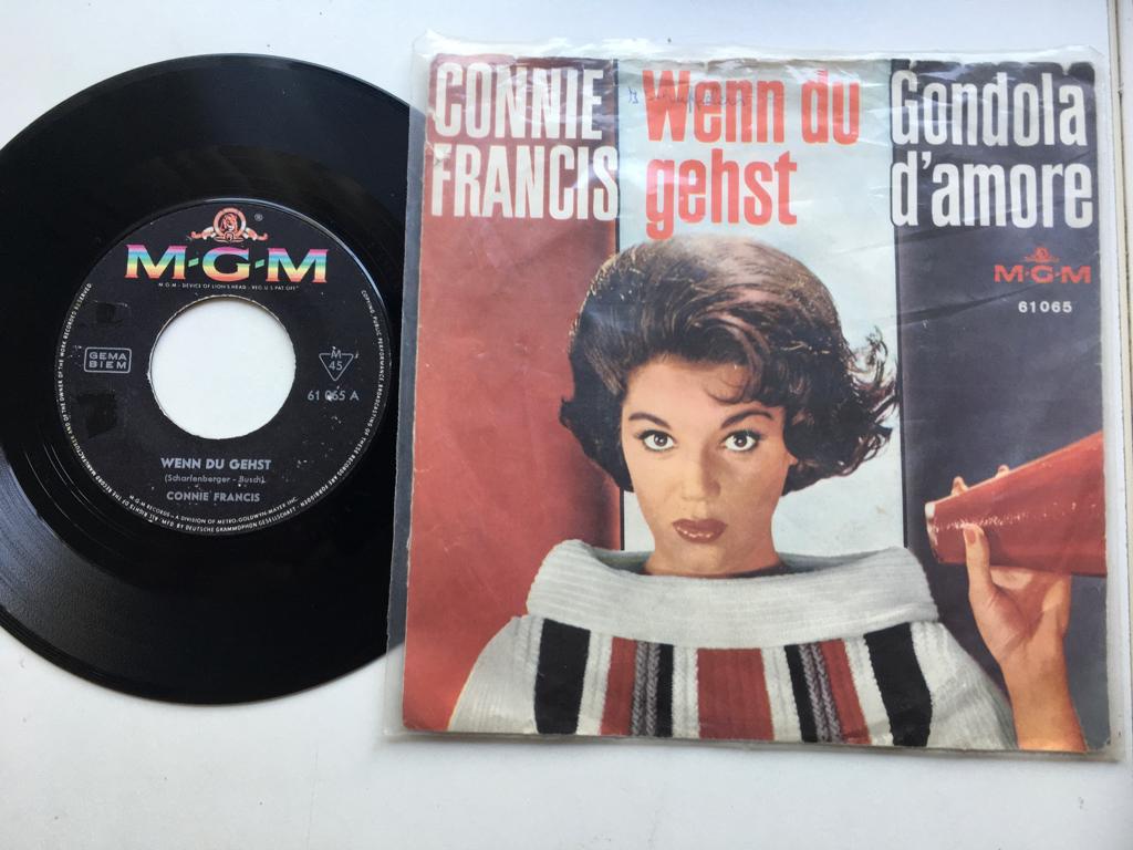 D22 C Francis  Wenn du grhst/Gondola amore GERM62 €1, Fotohoes, Ophalen of Verzenden, Gebruikt, Pop