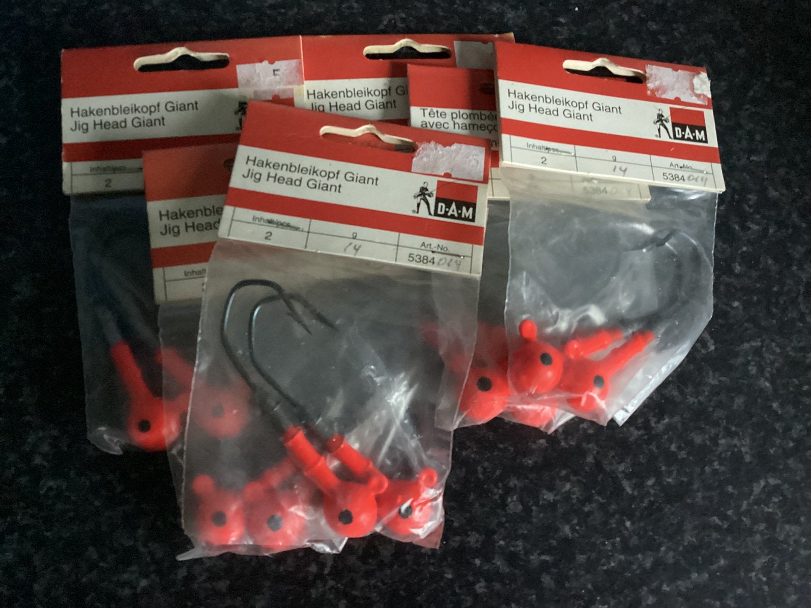 Jig Hesd Giant Loodkop met haak 14 gram, Ophalen of Verzenden, Nieuw, Dobber of Lood