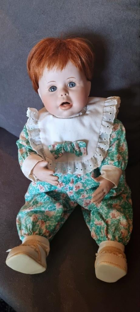 Schattige babypop Beckie uit de Let's Play Series (1992), Verzamelen, Poppen, Verzenden, Zo goed als nieuw, Pop