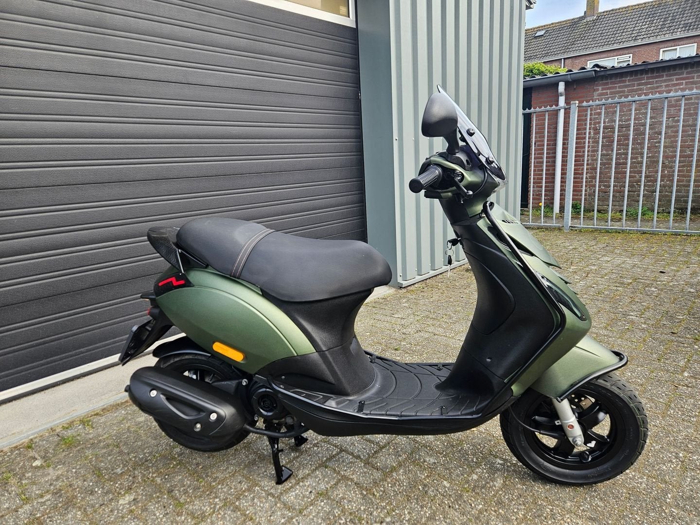 PIAGGIO ZIP 4T E4 BROM BJ2020 HURACAN GREEN 4382KM + OPTIES!, Onbekend, Ophalen of Verzenden, Zo goed als nieuw, Onbekend