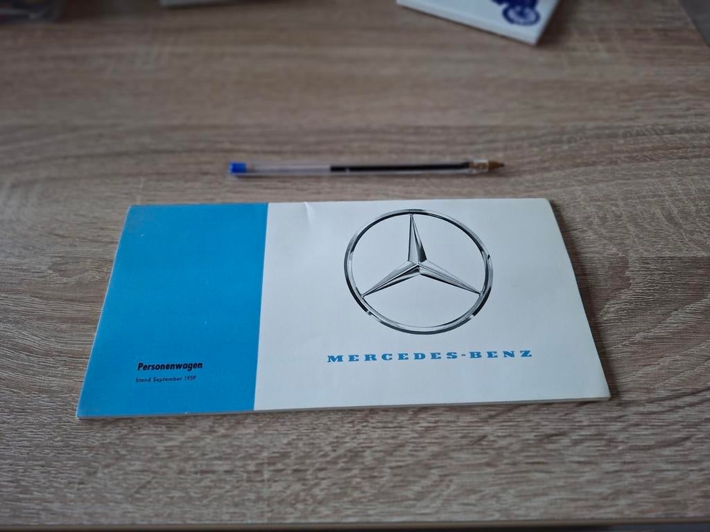 Mercedes Benz Personenwagen 1959, Ophalen of Verzenden, Zo goed als nieuw, Mercedes