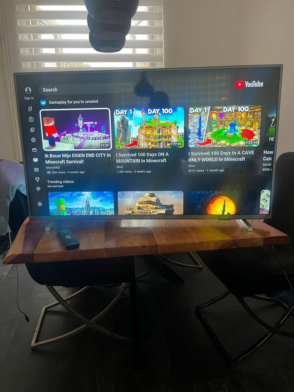 Pbilips 43 inch 2021 ambilicht 4k dolby vision smart tv, Muziek en Instrumenten, Dj-sets en Draaitafels, Ophalen, Zo goed als nieuw