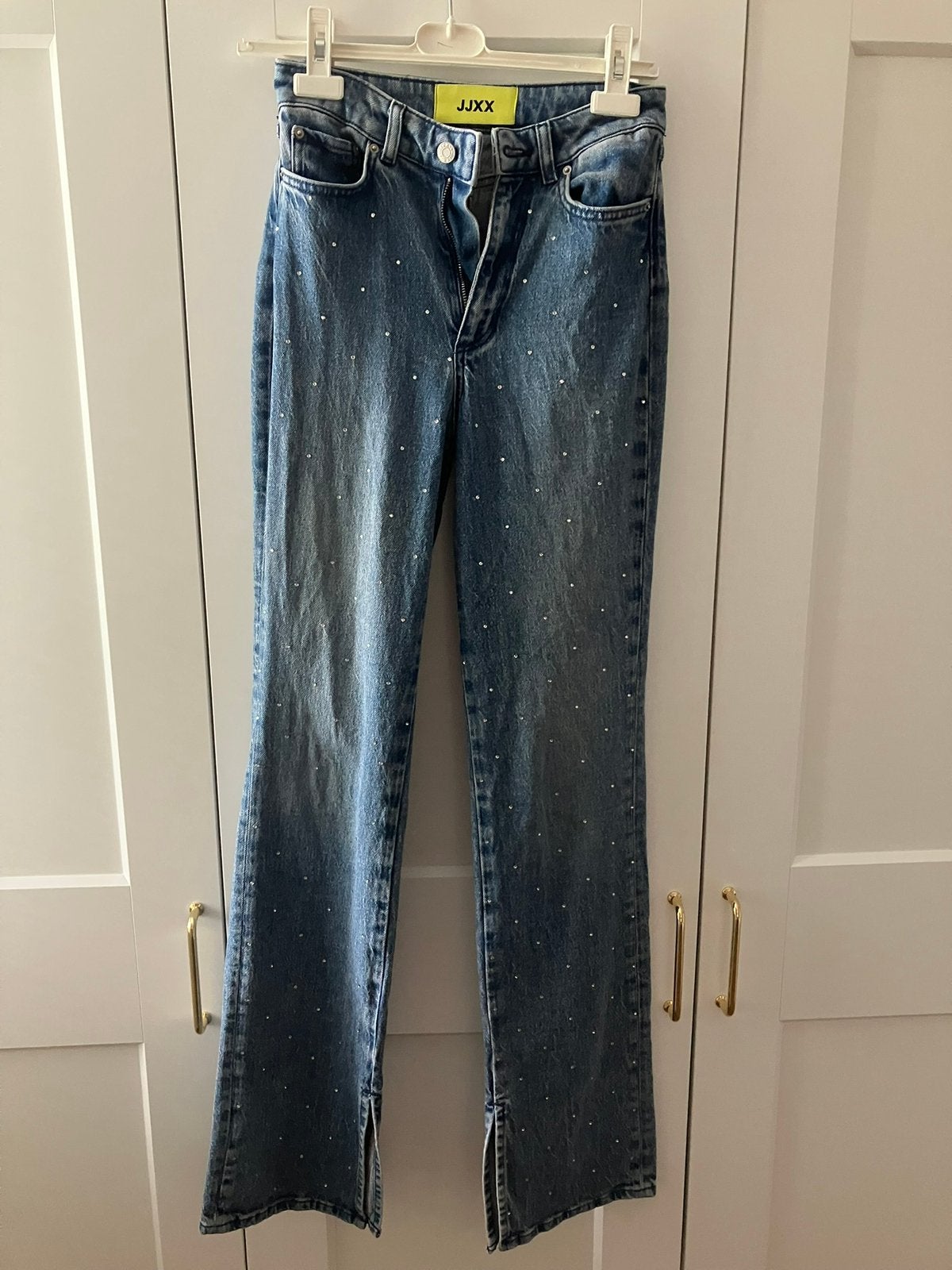 JJXX spijkerbroek mt 24, Ophalen of Verzenden, Zo goed als nieuw, Blauw, W27 (confectie 34) of kleiner