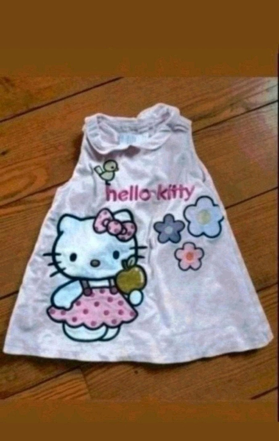 Hello Kitty jurk maat 68, Kinderen en Baby's, Babykleding | Maat 68, Ophalen of Verzenden, Zo goed als nieuw, Meisje, Jurkje of Rokje