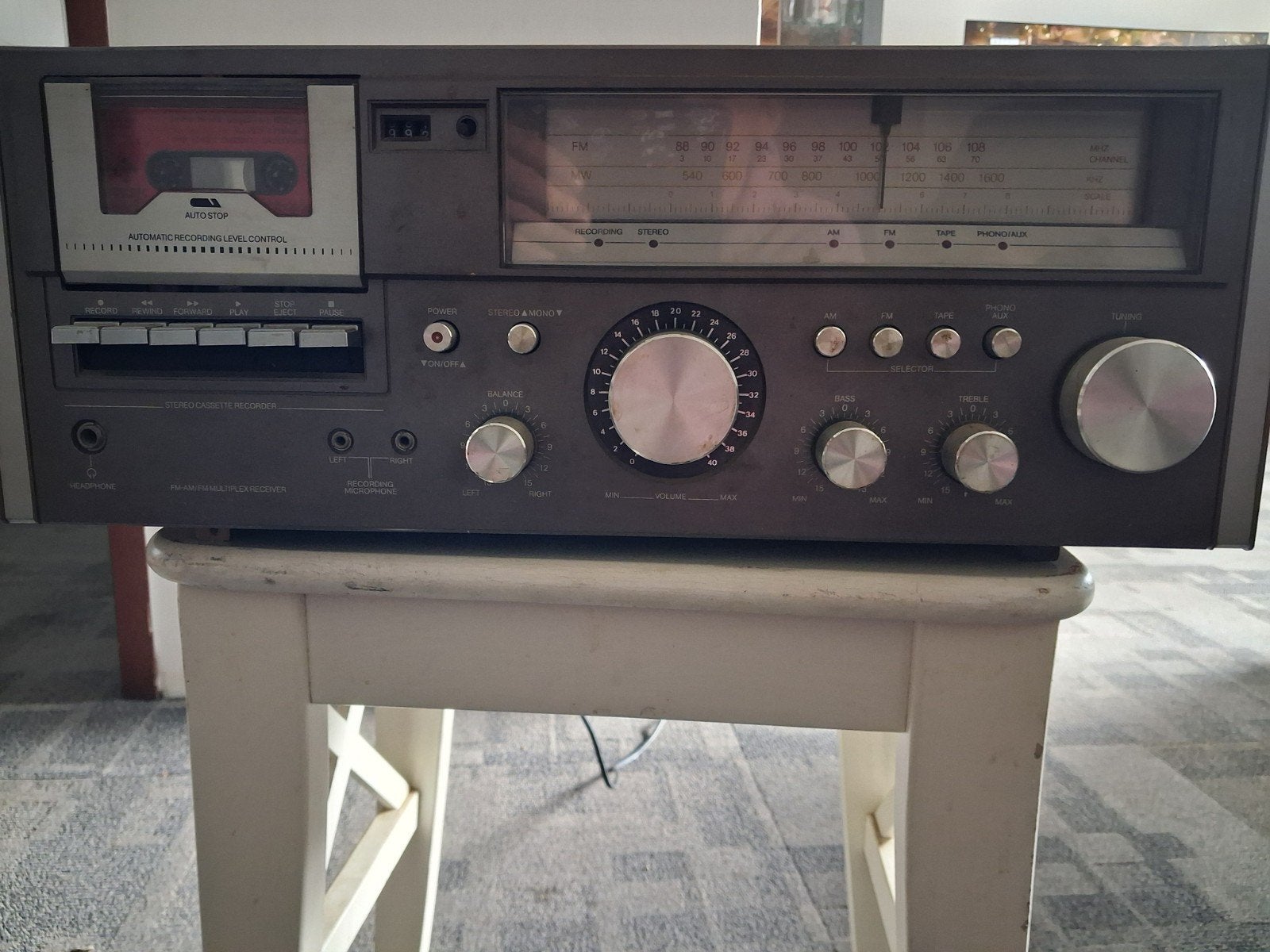 Vintage ITT Schaub-Lorenz Team 20 Stereo Systeem, Gebruikt, Losse componenten, Cassettedeck, Ophalen
