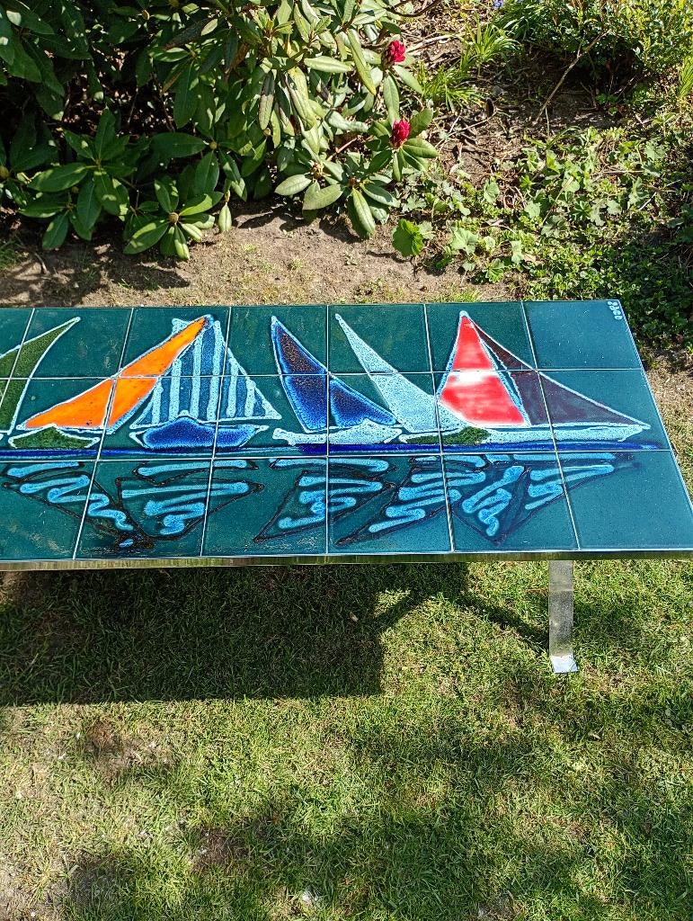 Belarti tegeltafel / salontafel, Ophalen, Huis en Inrichting