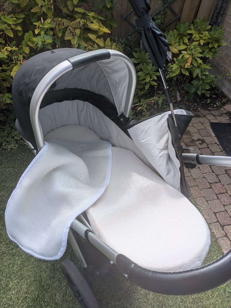 Mooie Transit by Mutsy 3-in-1 kinderwagen, Ophalen, Gebruikt, Duowagen, Combiwagen