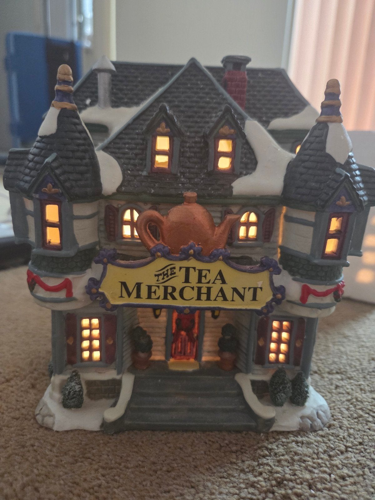 Lemax the tea merchant kerstdorp, Diversen, Kerst, Ophalen of Verzenden