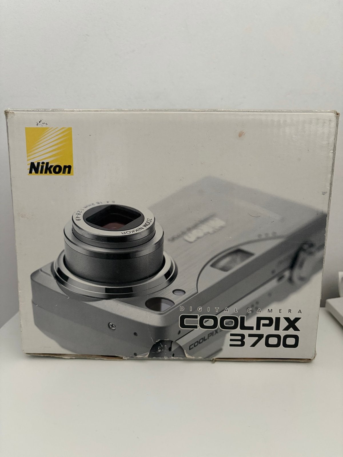 Nikon Coolpix 3700 Compact Camera - Compleet met Doos, Gebruikt, Compact, Ophalen of Verzenden, Nikon