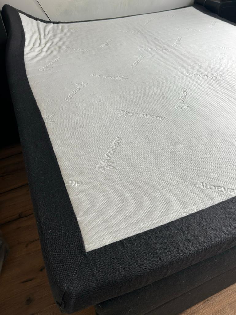 Topmatras 180x200 cm - Visco-elastisch schuim, Ophalen, Tweepersoons, Zo goed als nieuw, Matras