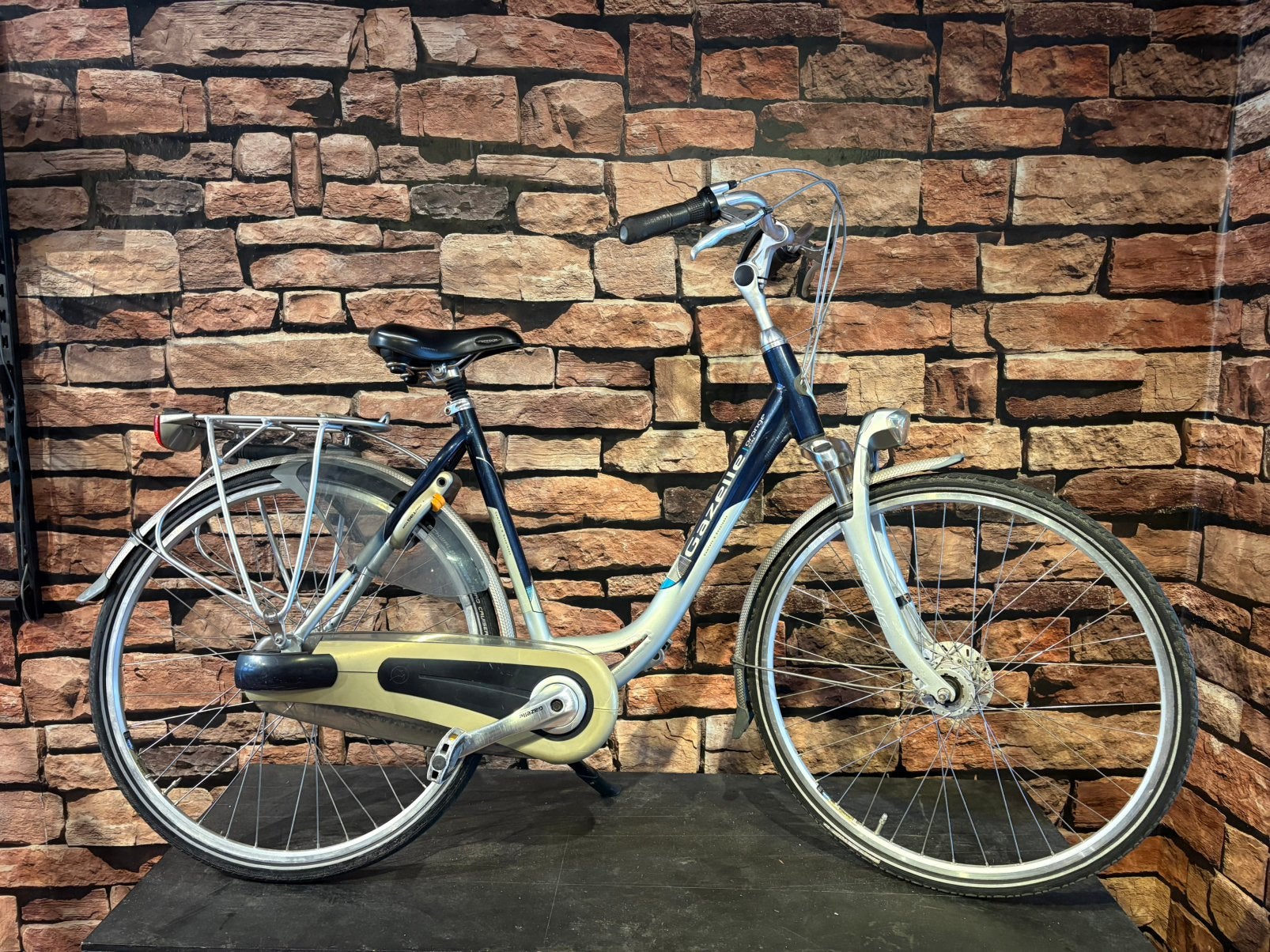 Gazelle Orange Extra damesfiets 53 CM, Fietsen en Brommers, Fietsen | Dames | Damesfietsen, Ophalen, 53 tot 56 cm, Versnellingen