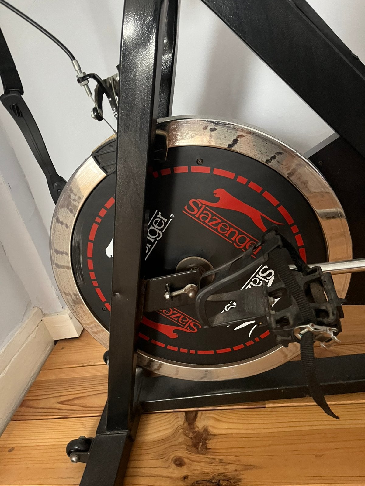 Slazenger SL 280 Hometrainer spinning bike spinfiets, Ophalen, Gebruikt, Spinningfiets, Metaal