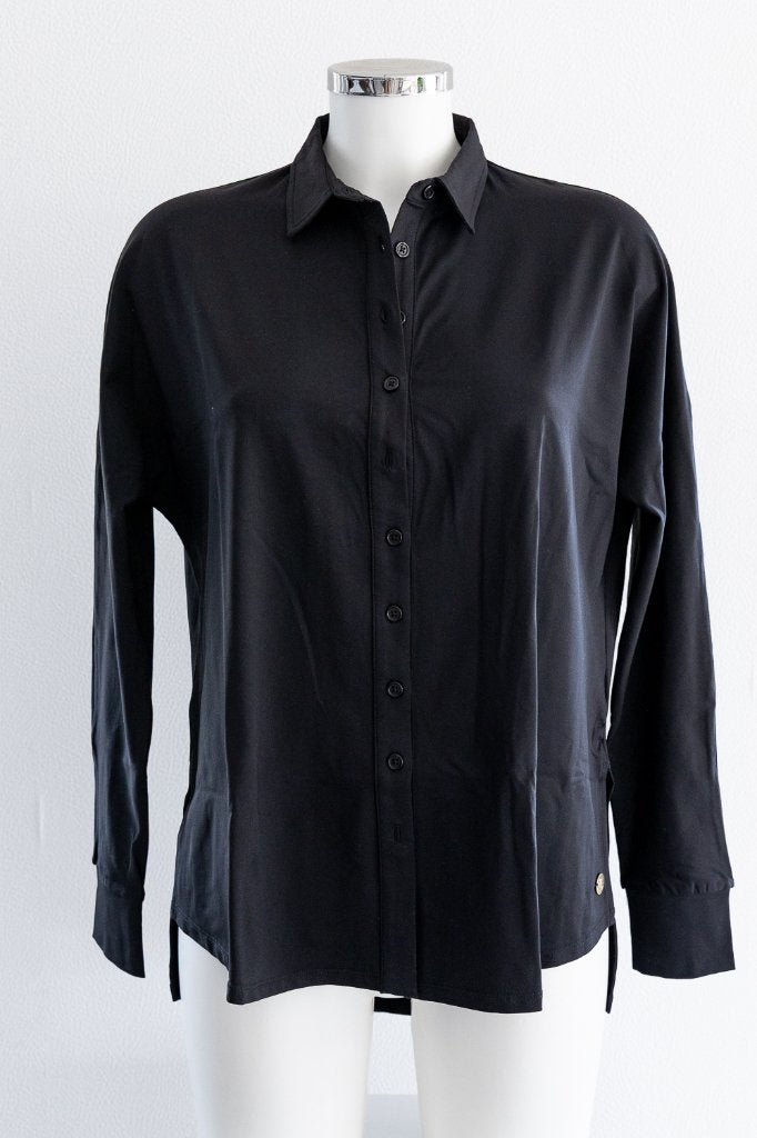 Zwarte blouse House of Gravity maat XS, Kleding | Dames, Blouses en Tunieken, Zwart, Ophalen of Verzenden, Zo goed als nieuw, Maat 34 (XS) of kleiner