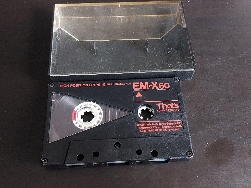 THAT'S EM-X60 CASSETTEBANDJE, Overige genres, 1 bandje, Ophalen of Verzenden, Zo goed als nieuw