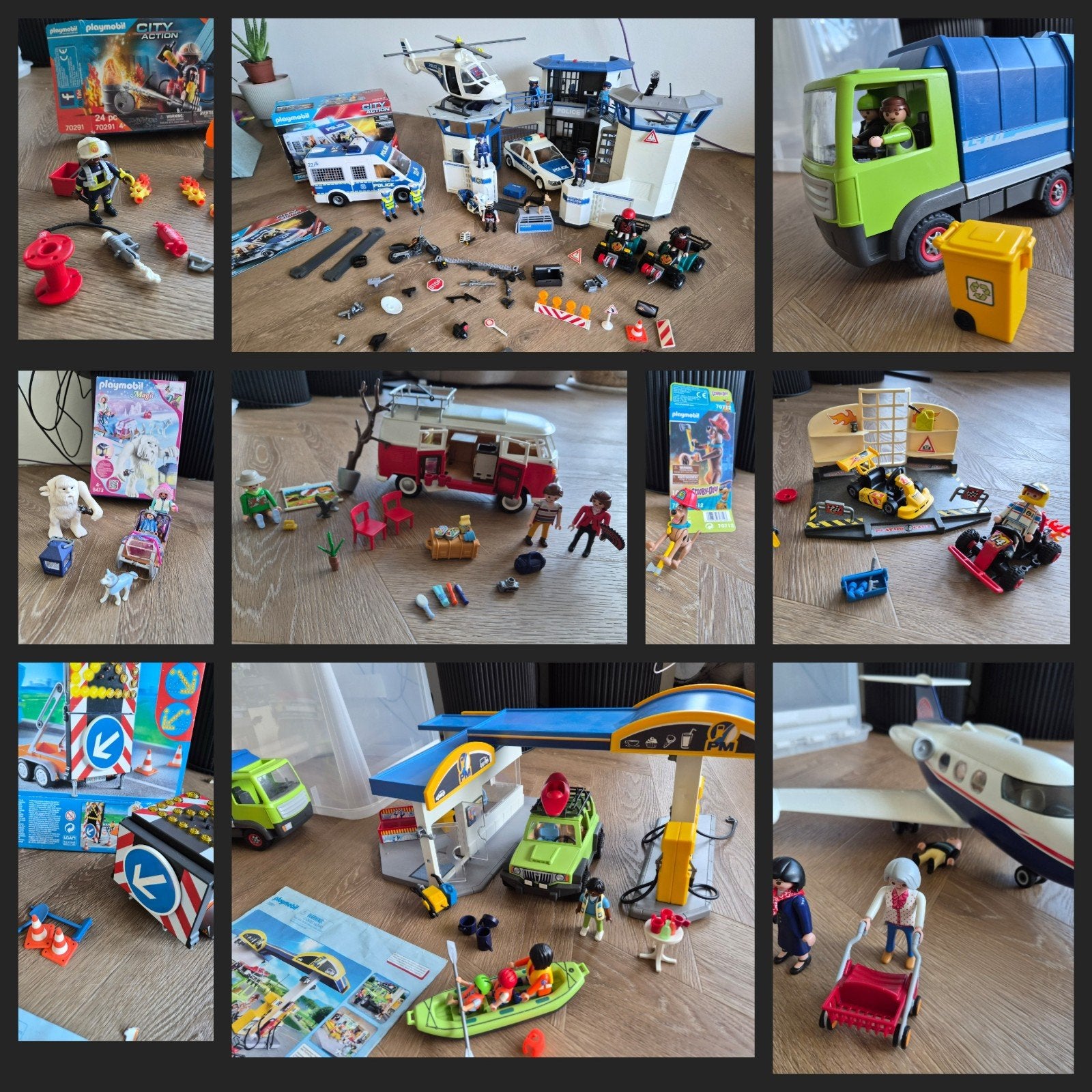 Diverse Playmobil sets: van politie tot brandweer en meer!, Gebruikt, Complete set, Voertuig, Ophalen of Verzenden