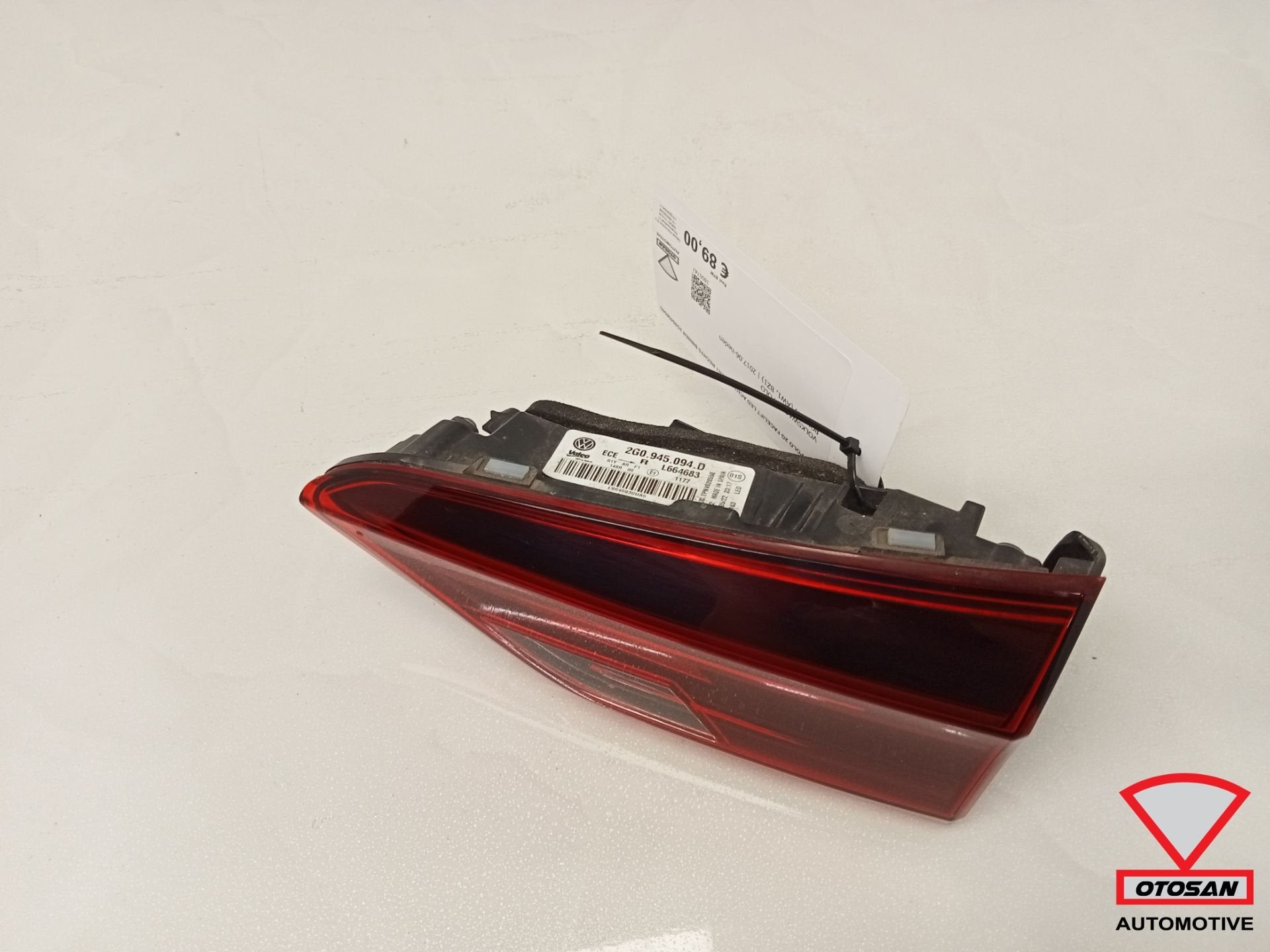 VW Polo 2G Facelift LED Achterlicht Rechts Binnen 2G0945094d