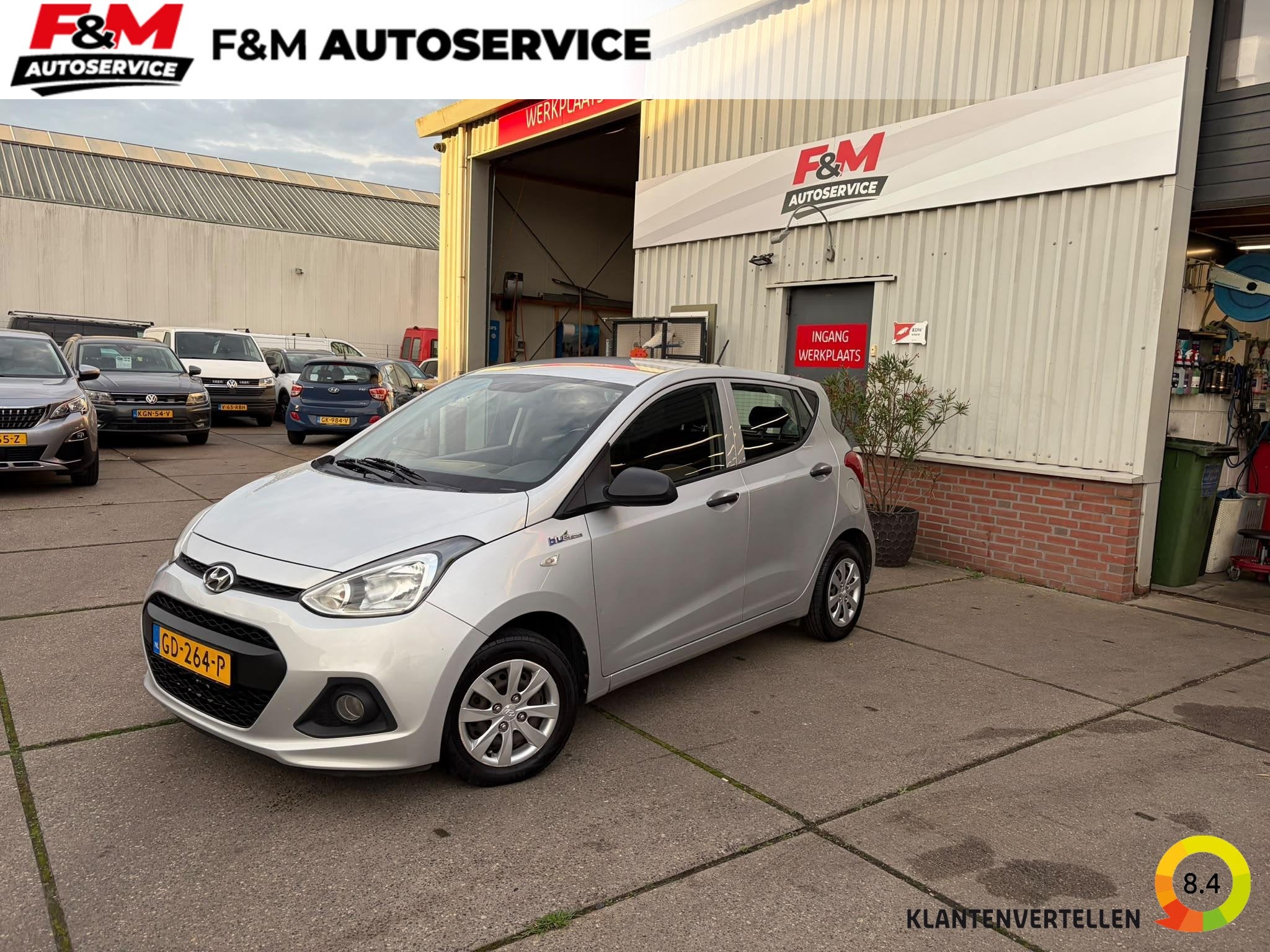 Hyundai i10 1.0i i-Drive, Auto's, Voorwielaandrijving, Euro 5, Stof, Gebruikt
