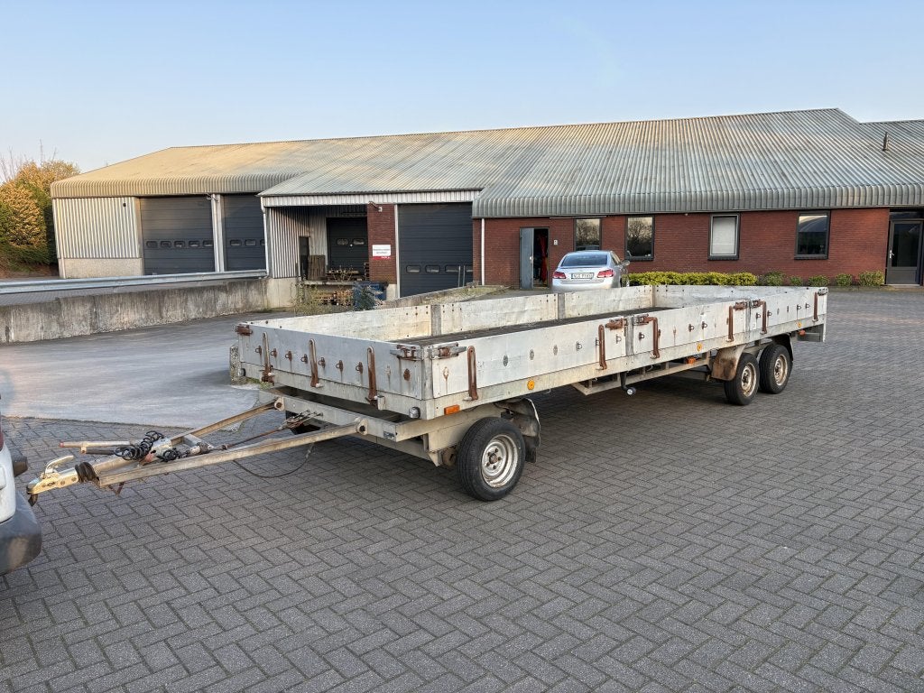 Hapert Schamelwagen 600x220 Tridem 3500 kg bj 1990 aanhanger, Auto diversen, Aanhangers en Bagagewagens, Gebruikt