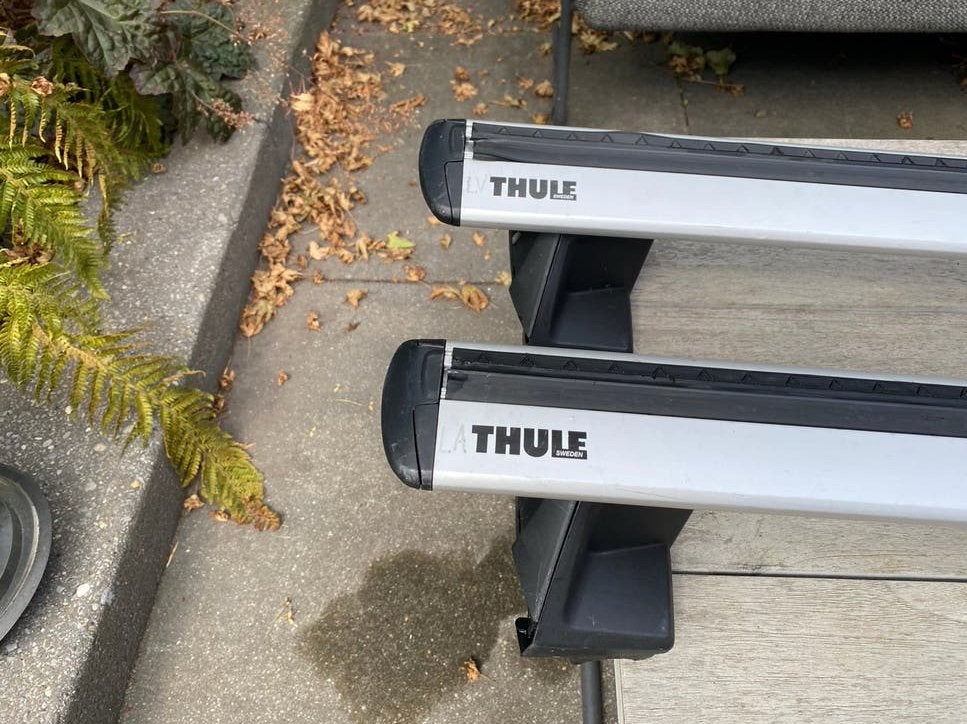 Thule Wingbar Evo - incl Supurb / iPace adapterset, Ophalen, Zo goed als nieuw