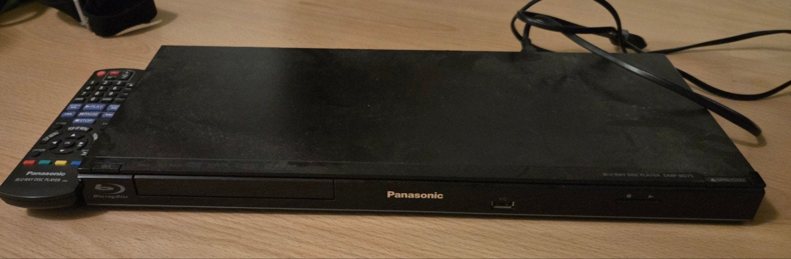 Panasonic DMP-BD75 Blu-ray Disc Speler met afstandsbediening, Audio, Tv en Foto, Blu-ray-spelers, Ophalen, Gebruikt, Panasonic