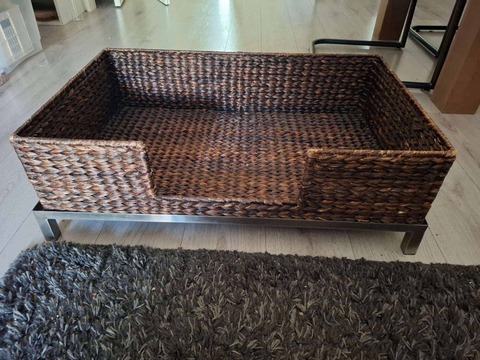 hondenmand met onderstel 80x50cm, Ophalen