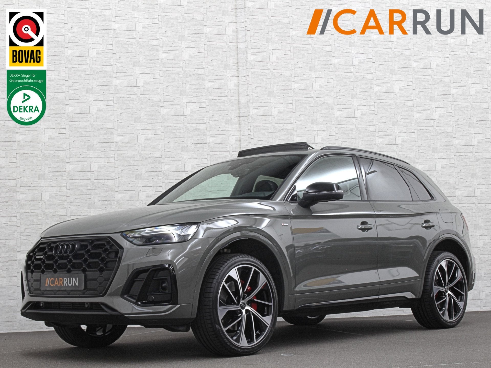 Audi Q5 55 367pk Competition #RS-Leder | ACC | Panorama | La, Auto's, Dealer onderhouden, Gebruikt, 4 cilinders, Bedrijf