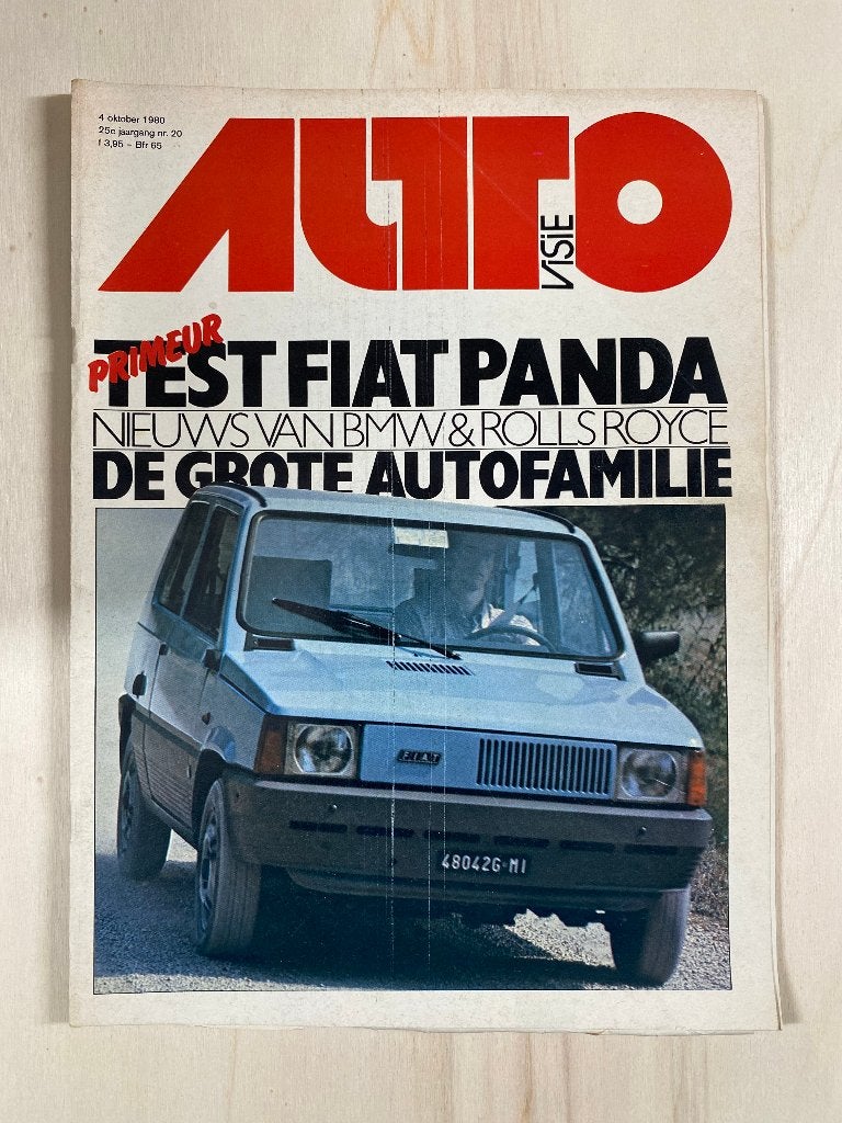 Autovisie 20 1980, Ophalen of Verzenden, Gelezen, Algemeen