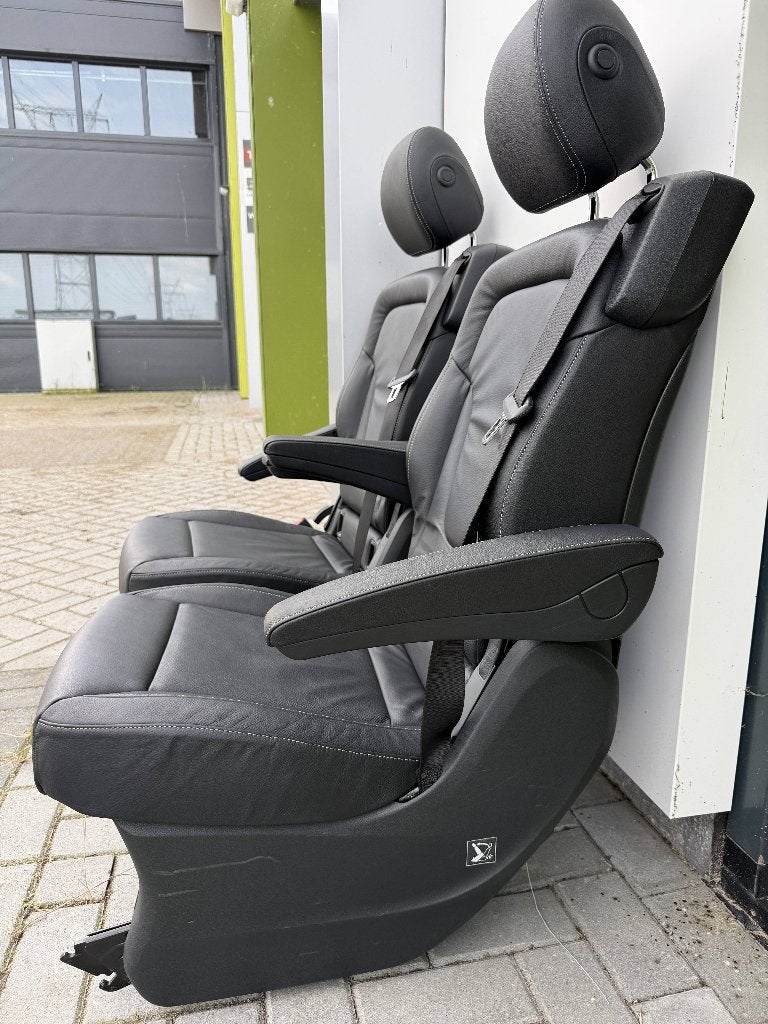 Mercedes V‑Class Stoelen 2016 – Origineel Lugano Leder, Ophalen, Gebruikt, Mercedes-Benz