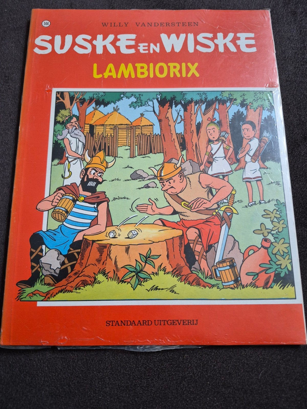 Suske en Wiske Lambiorix Speciale Uitgave + Barabas Pop, Willy Vandersteen, Eén stripboek, Nieuw, Ophalen of Verzenden