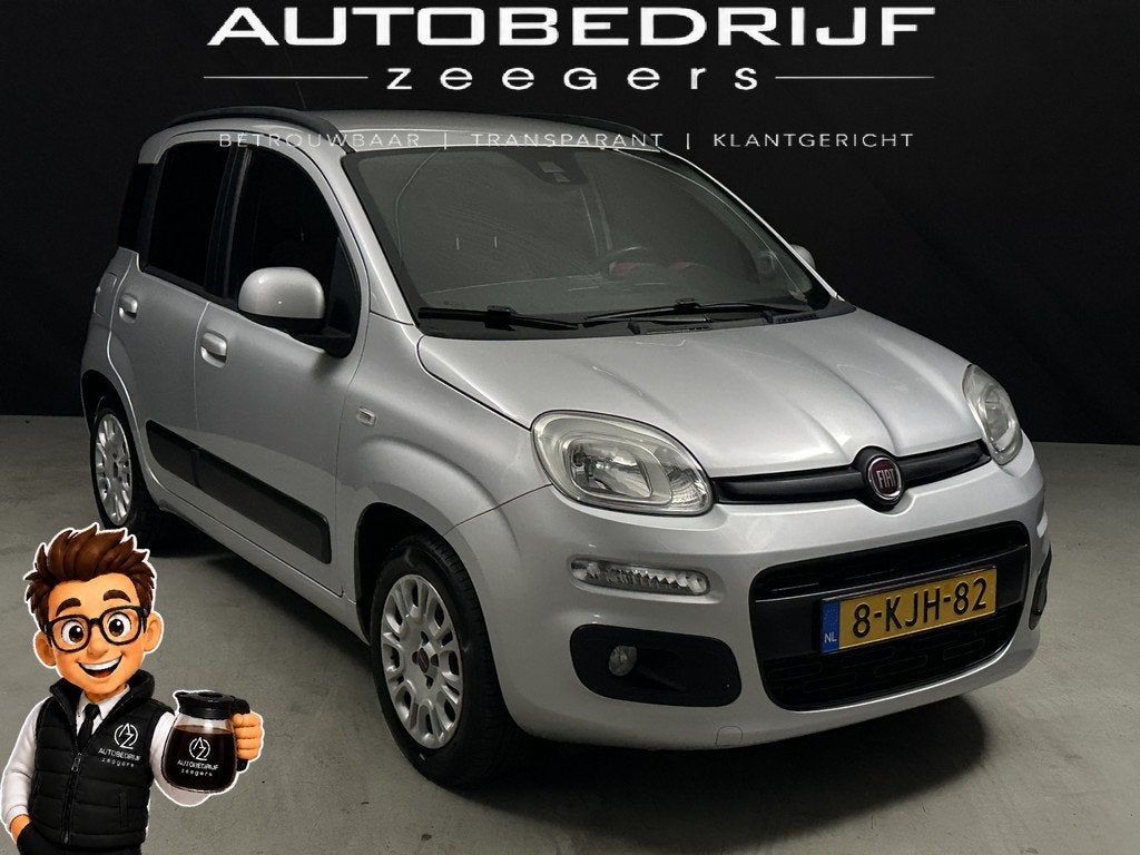 Fiat Panda 0.9 TwinAir Lounge *City*AC*Automaat* (bj 2013), Auto's, Euro 5, 86 pk, Panda, Start-stop-systeem