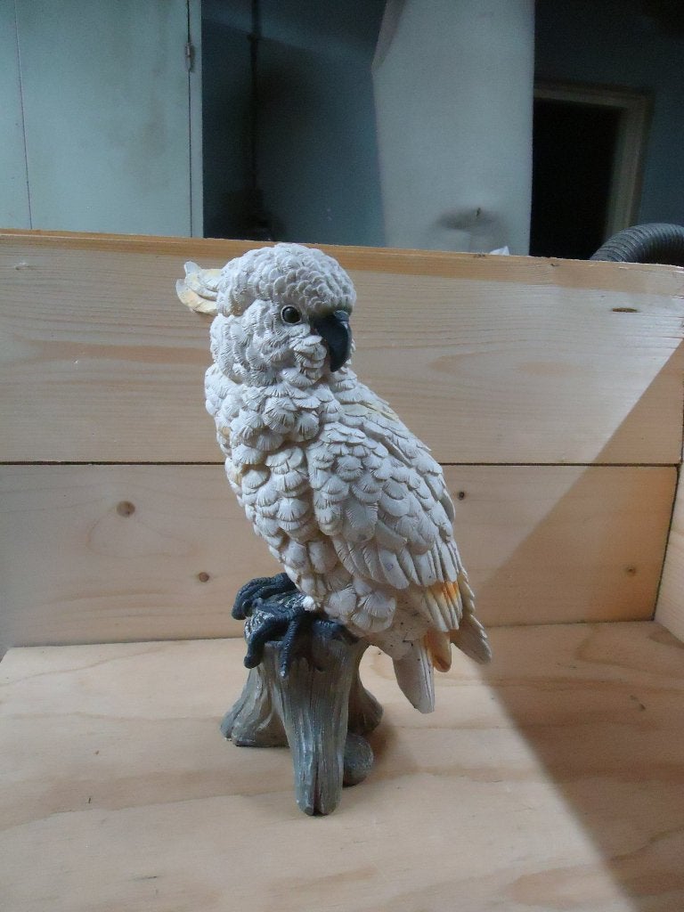 mooie dieren van poly Stone, Ophalen of Verzenden, Zo goed als nieuw, Kunststof, Dierenbeeld