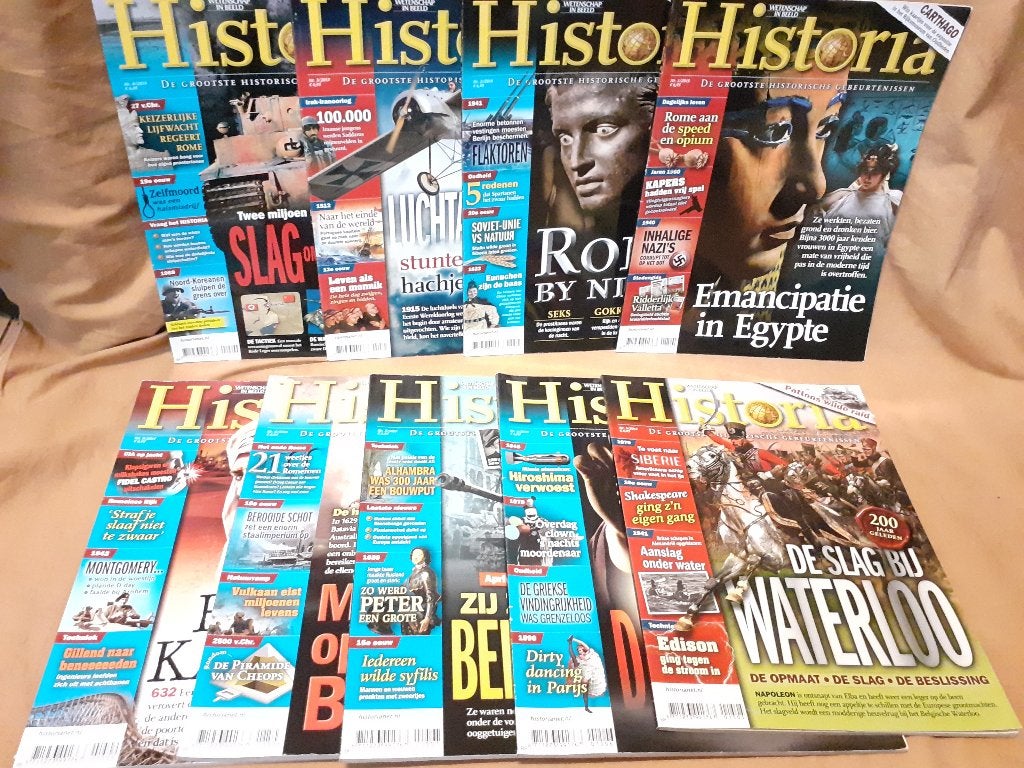 Historia jaargang 2015, Ophalen of Verzenden, Zo goed als nieuw, Wetenschap en Natuur