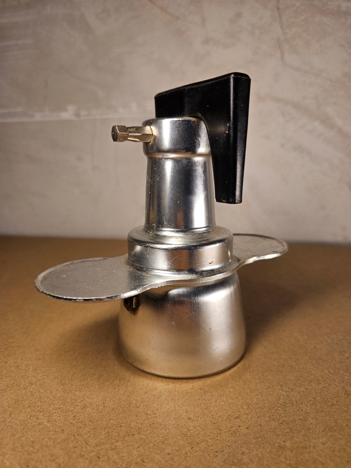 Vintage Italiaans Espresso Apparaat - Caffè Rapid Brevettato, Gebruikt, Espresso apparaat, Gemalen koffie, Ophalen of Verzenden