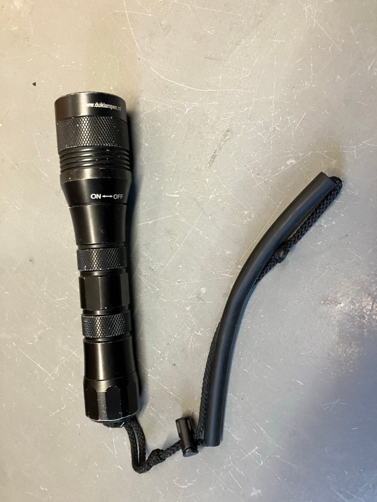 LED Duiklamp, Watersport en Boten, Duiken, Ophalen, Gebruikt, Duiklamp