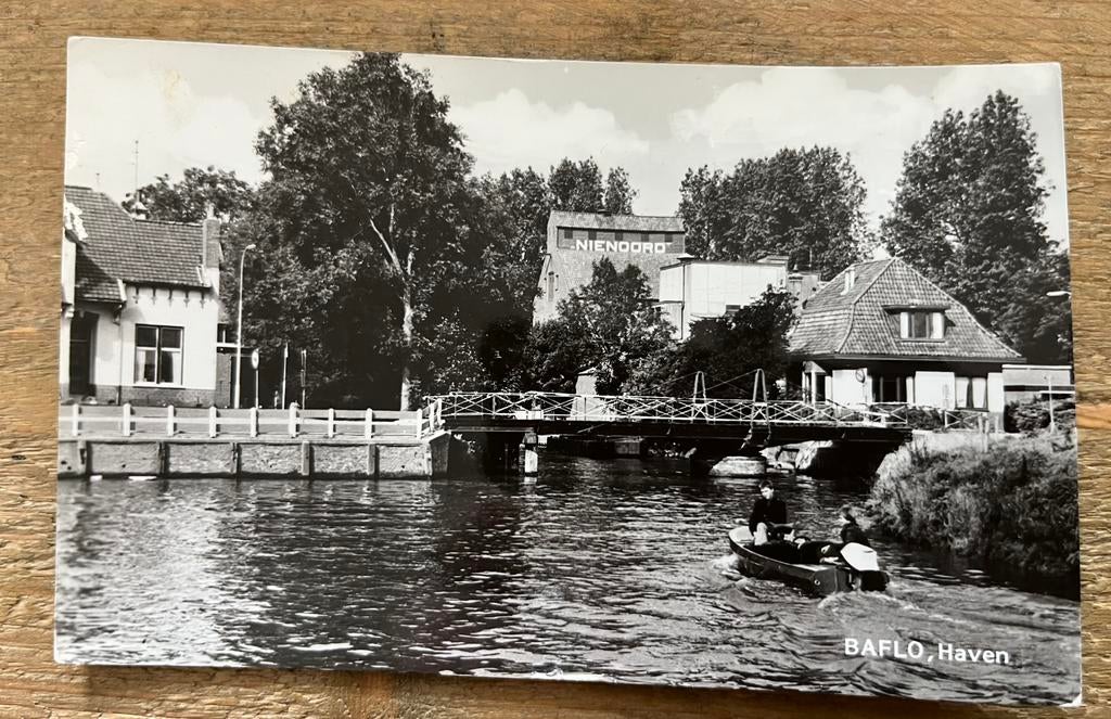 Baflo, Verzamelen, Ophalen of Verzenden, 1960 tot 1980, Gelopen, Groningen